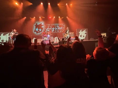 Bowling For Soup concert crowd